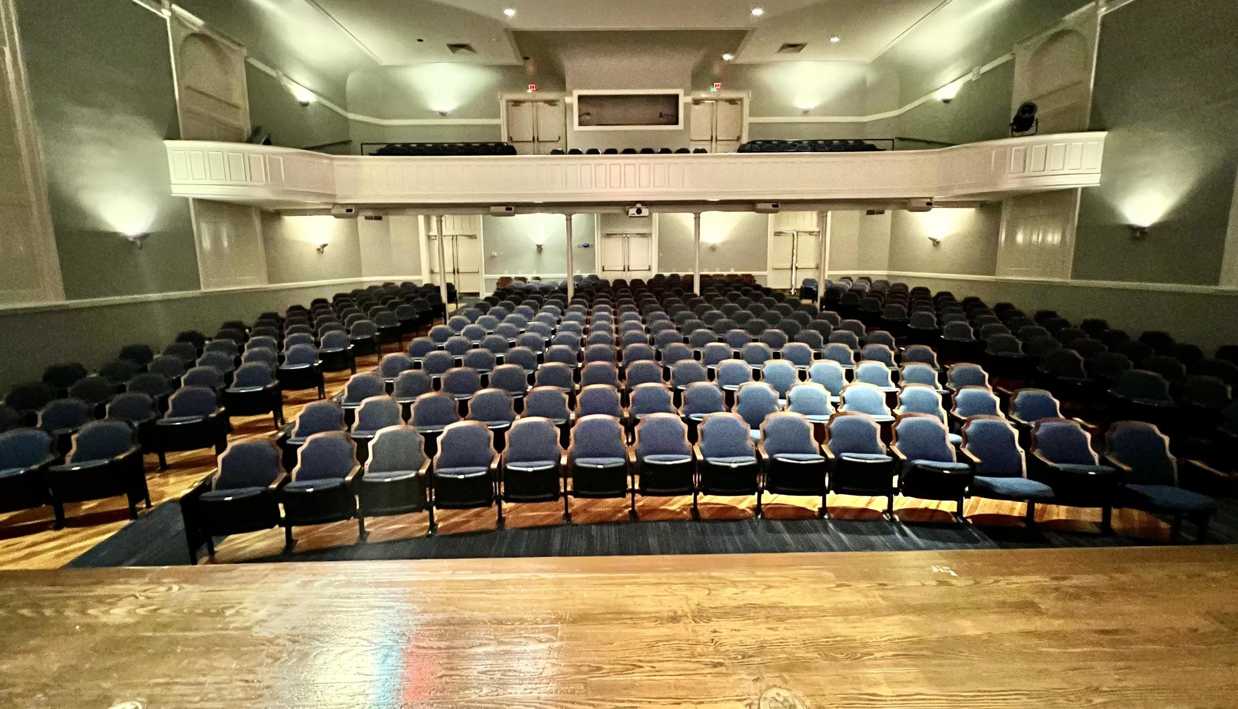 Exterior of auditorium building
